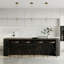 Industrial 1 Light Crystal Ball Pendant