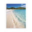 Plaque murale Caribbean Beach Coast, design par Seven Trees Design
