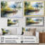 Ducks In A Little Boat On The Lake - Duck, reproduction d'art encadrée-211998468-211998471