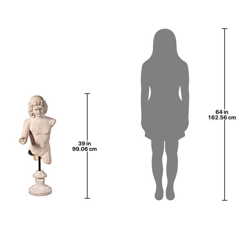 Statue de taille tronc de hermes life