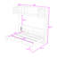 Lit escamotable en bois avec armoires supérieures, conception pliable-945610502-945610503