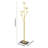 Heavy Duty Coat Rack, Freestanding Coat Tree, Marble Base Corner Coat Rack