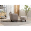 Fauteuil demi-tonneau rembourré Mid Club Modern-468680408