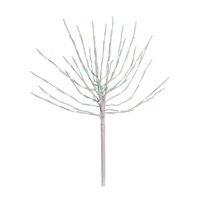  LED Green Light Burst 32 in. Pathway Decor
