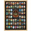 63 American National Parks, affiche - Guide de voyage illustré de la nature et des merveilles américaines-101376793-101376790
