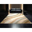 Tapis beige moelleux moelleux à motif d'arc tropical Saniveieri-1699740494