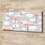 Flamingos - Wrapped Canvas Print