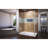 DreamLine Flex 36 in. D x 60 in. W x 74 3/4 in. H Semi-Frameless Shower Enclosure-38407174-38407173