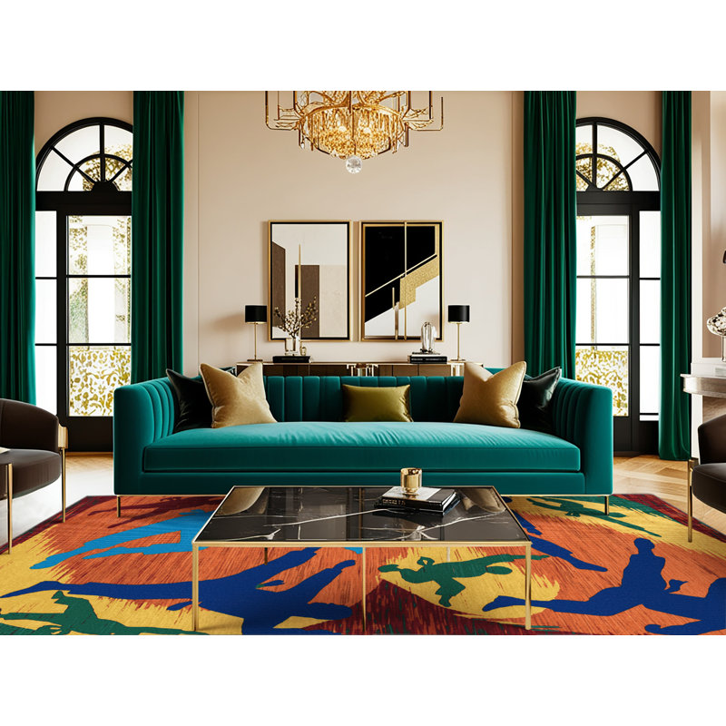  Tapis lavable lavable Capoeira, Tapis de couloir 2 pi x 4 pi
