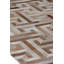 Metro-Velvet Geometric Area Rug in Brown/Gray/Ivory-25181507