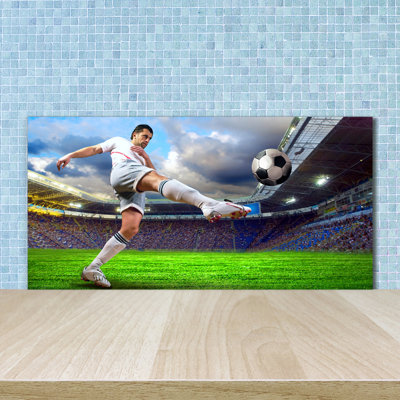 Lowenstern 50cm W x 100cm L Glass Peel and Stick Panel