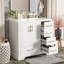 Meuble-lavabo traditionnel 36 "avec lavabo en céramique-1052050703