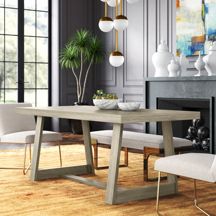 Linzy Pine Solid Wood Dining Table