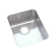 Lustertone 16.5" L x 20.5" W Kitchen Sink