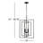 Aldren 4 - Light Dimmable Geometric Chandelier