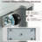 Fluted Kitchen Island With Trash Can Storage, Power Outlet, And Rolling Design For Enhanced Mobility And Organization-721828043