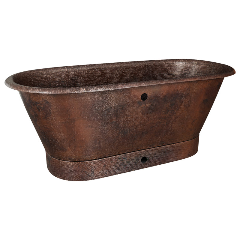 Premier Copper Products BSP5_BTM72DBOF Bathtub And Drain Package