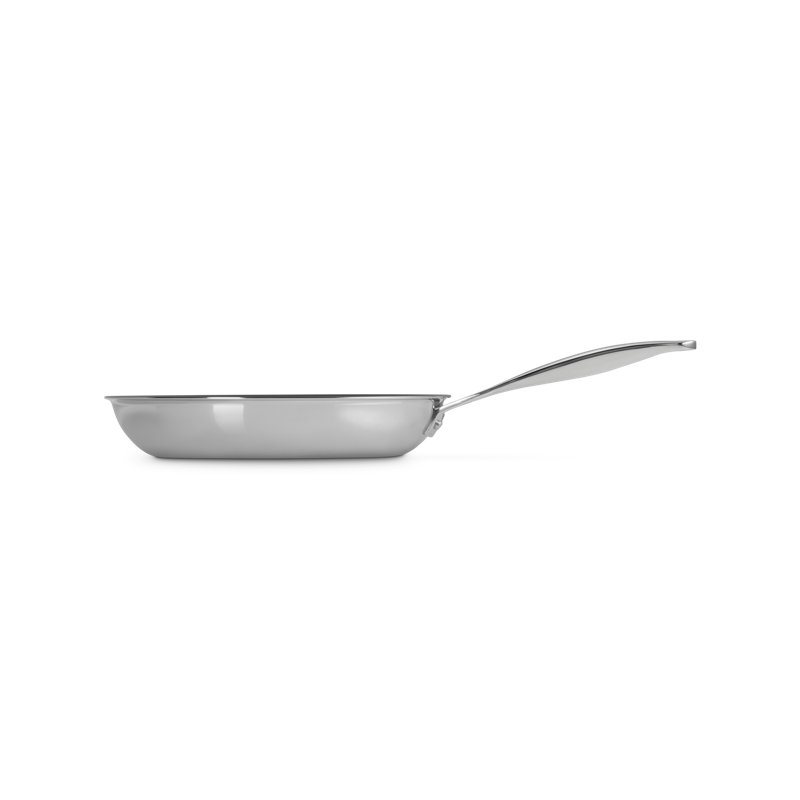 Le Creuset Stainless Steel Fry Pan, 12" Diameter