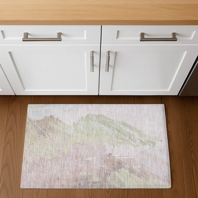 Tapis abstrait lavable à la machine de qualité supérieure Giacchetto AMF1843