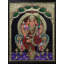 Tanjore, peinture de la déesse Bhuvneshwari Devi | Couleurs traditionnelles avec or 24 carats | Avec cadre