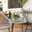 Round 3 - Piece 2 - Person 45Cm L Outdoor Bistro Set-2075701097