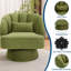 Upholstered Swivel Accent Chair-1392584060