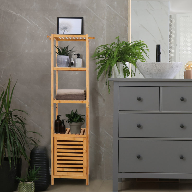Alezandro Bamboo Bathroom Cabinet