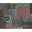 Afghan Wool Patchwork Area Rug
