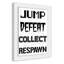 «Gaming Rules 1», impression sur papier-48104969-48104972