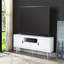 Meuble télé avec finition blanche ultrabrillante