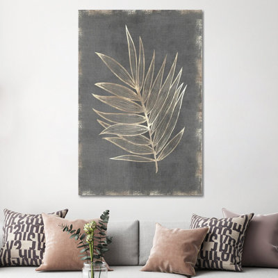 Gilded Botanical I by Eva Watts - Wrapped Canvas Graphic Art