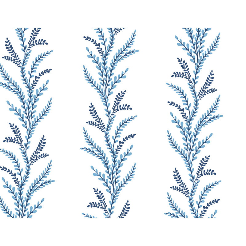 Addleigh Floral Roll, Blue/Navy/White