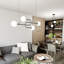 Darelene 4 - Light Matte Black Pendant-1470226572