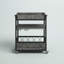 Zona Metal Bar Cart-406161885