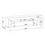 Maximillian TV Stand for TVs up to 60"-554000140