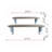 Abidul 31.5'' W Wood Shelving Unit