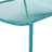 Stackable Chairs For Outdoor Use, Stable, 26" W X 22.77" D H, Teal Color Metal Spaces, ,
