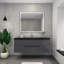 Ensemble de meuble-lavabo mural simple 60 po Castin-1535330825