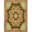 Tapis décoratif brun en fibres à haute densité-42027248