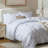 Bed-in-a-Bag Pinch Pleat Comforter Set with Bed Sheets & Down Alternative Pillows-115707312-115707307