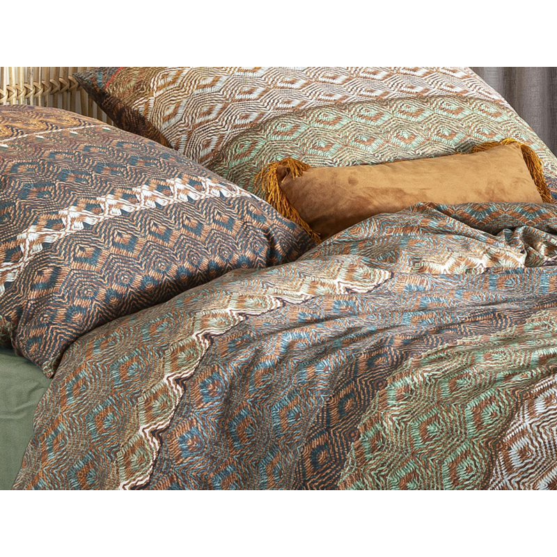 Glamor 8861 Mako Satin Duvet Cover Set, 155 x 220cm - 1 Pillowcase ( 80 x 80cm)
