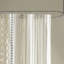 Rideau de douche en coton avec chenille-478016417