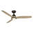 Skylark 3 - Blade Indoor/Outdoor Smart Ceiling Fan with Adjustable CCT 2700K-3000K-4000K-5000K LED Light Kit and Remote Control Included, Works With Alexa and iOS or Android App-528394840-486589688-486589685