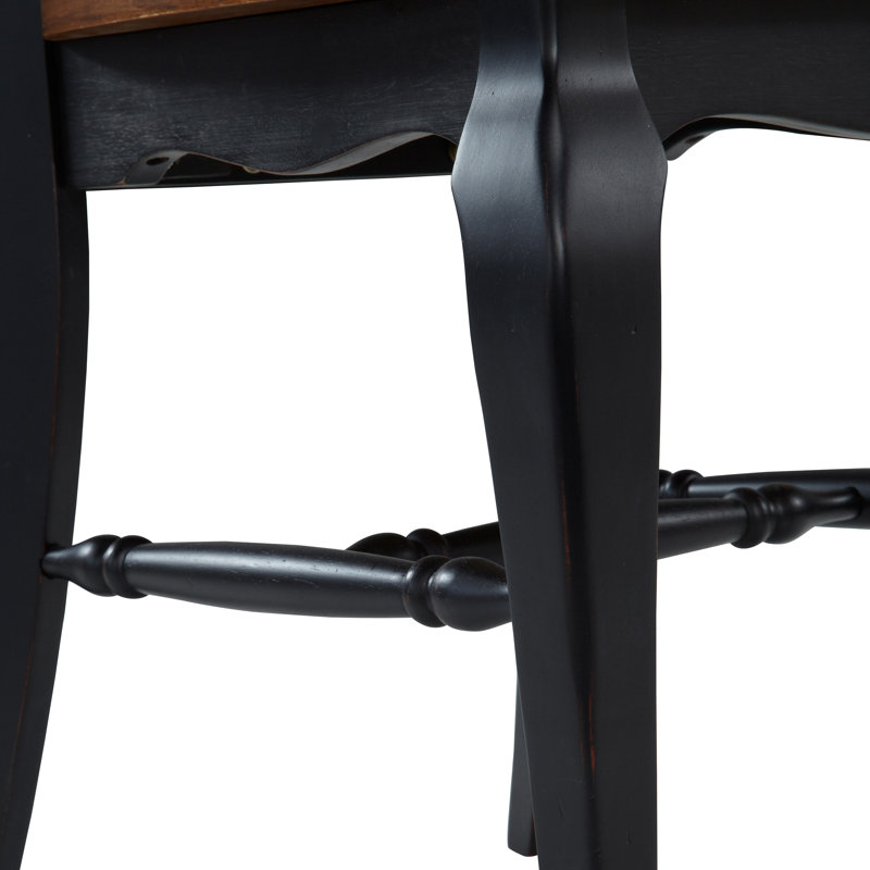 Chaise d'appoint Anjelita, Noir, noir, noir, noir