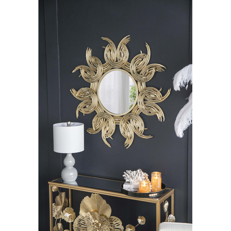 Miroir mural 38 "Sunburst