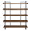 Berrien Solid Wood Etagere Bookcase