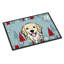 Tapis d’extérieur anti-dérapant winter replacer golden retriever-16654792