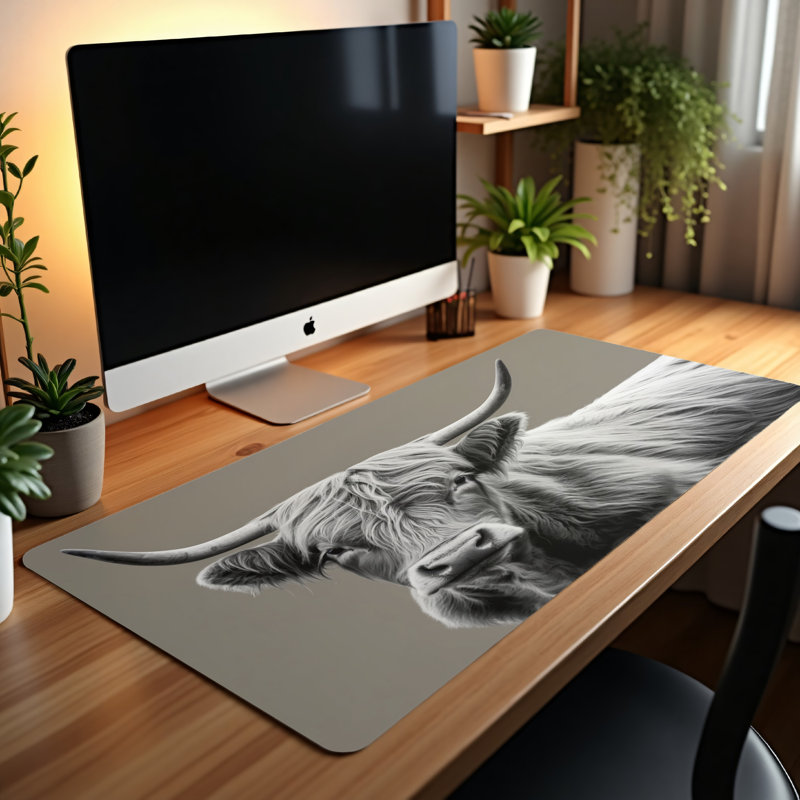 Polyester Desk Pad, 31.5x15.5
