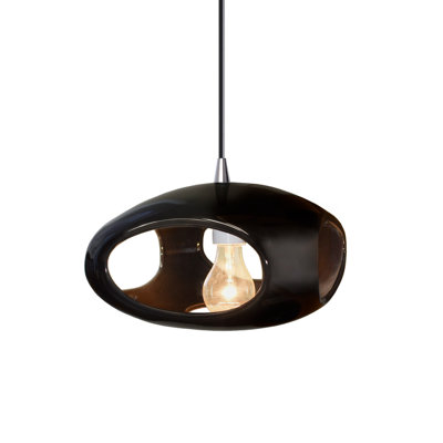 Luminaire suspendu géométrique à 1 lumière Logan