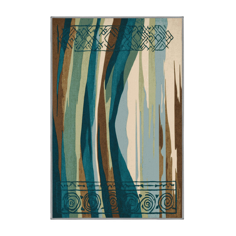 Skyborn Valleys Rug, Rectangle 6' x 9'
